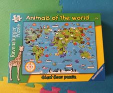 Big Animals of the world puzzle jigsaws
