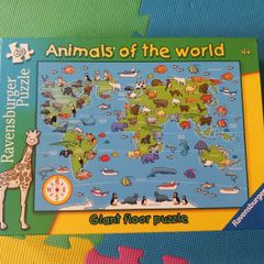 Big Animals of the world puzzle jigsaws