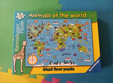Big Animals of the world puzzle jigsaws