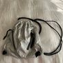 Aldo Silver Drawstring Bag Image 3