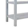 Sideboard Grey 110x35x80 cm MDF Image 7