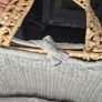 Little green sheep Moses basket and stand Image 5