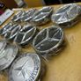 Mercedes Benz Alloys Wheels Center Caps AMG E C A Class Image 2