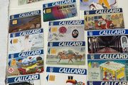 callcards start at 1 euro each most are 2 euro each