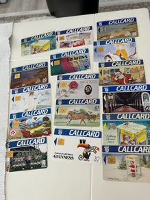 callcards start at 1 euro each most are 2 euro each