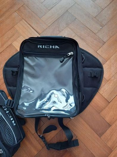 richa tank bag new 2 tier w/cover