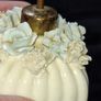 Beautiful Old French Floral Porcelain Perfume Atomizer, Postage Available or Collection Image 4
