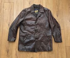 Kartel Men's Real Leather Jacket Size Large