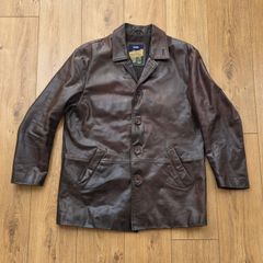 Kartel Men's Real Leather Jacket Size Large