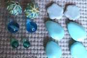 Glass and acrylic beads for craft