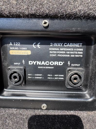 Dynacord speakers