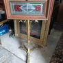 Antique Brass Church Stand Image 3