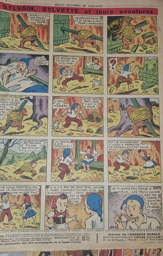17x rare 1950 fripounet & marisette - inc. christmas eve issue #52