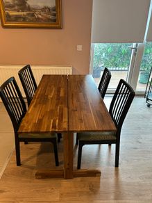 Dining table with 4 chairs