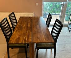 Dining table with 4 chairs
