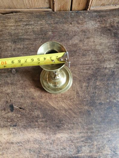 Antique brass candle stick