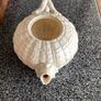 Belleek First Black Mark Teapot Coral Handle Pristine Base Image 5