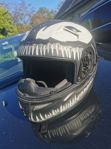 KYT Venom Helmet_For Parts