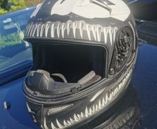 KYT Venom Helmet_For Parts