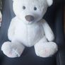 Large White Teddy Bear Image 4
