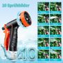 Flexible Garden Hose 30 m / 100 ft Expandable Water Hose Flex Hose with 10 Spray Patterns, 3/4 & 1/2 Adapter, A Flexible Hose for Garden, Car, for Washing and Watering Image 7