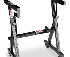 Pyle Heavy-Duty keyboard stand with wheels