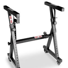 Pyle Heavy-Duty keyboard stand with wheels