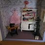 Diorama / Roombox Miniature scene sewing room Image 2