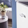 Shoe Cupboard 2 Door / 60 x 90 x 35 CM White Front High Shine 12 Pairs of shoes Image 2