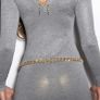 sweater with chain-lacing  fits xs-s -m Image 6