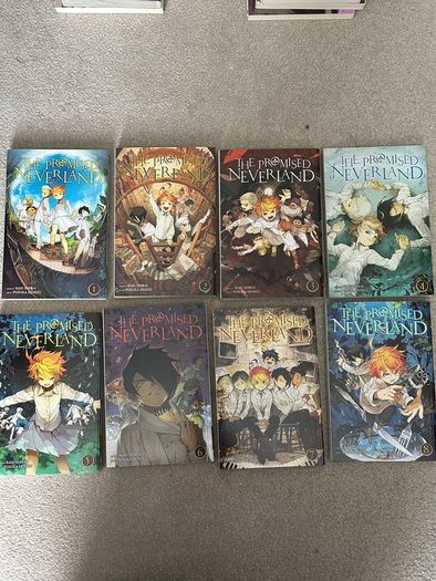 The Promised Neverland Complete Set 1-20 Manga