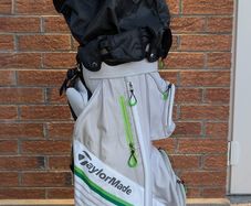 TaylorMade Cart Bag - 14-Way Divider - Rain Hood Included