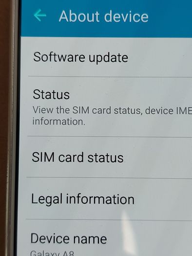 Samsung Galaxy A8, Model SM-A800I, 32GB, Excellent Condition and working great