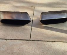 Porsche OEM Exhaust Tips Stainless Steel