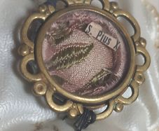 Religious relic Saint Pope Pius X, free reg post D18