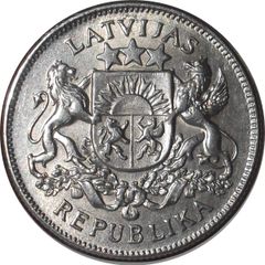 Latvian Silver Coins 1925