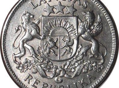 Latvian Silver Coins 1925