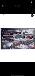 steam train great kids toy 185cm x 99cm