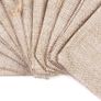 12 Christmas Jute Burlap Gift Bags Pouches with Drawstring Small Candy Bags for Xmas Favors Image 4