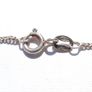 Vintage Sterling Silver 925 Cross  Cubic Zirconia Pendant and Chain length 16" / 4,90g Image 9