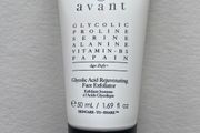 Avant glycolic acid rejuvenating face exfoliator 50 ml
