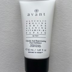Avant glycolic acid rejuvenating face exfoliator 50 ml