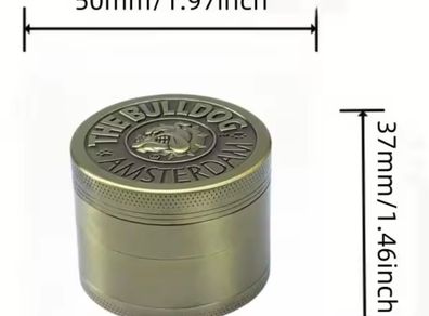 Golden Dog Metal 50mm Grinder 4 Layers