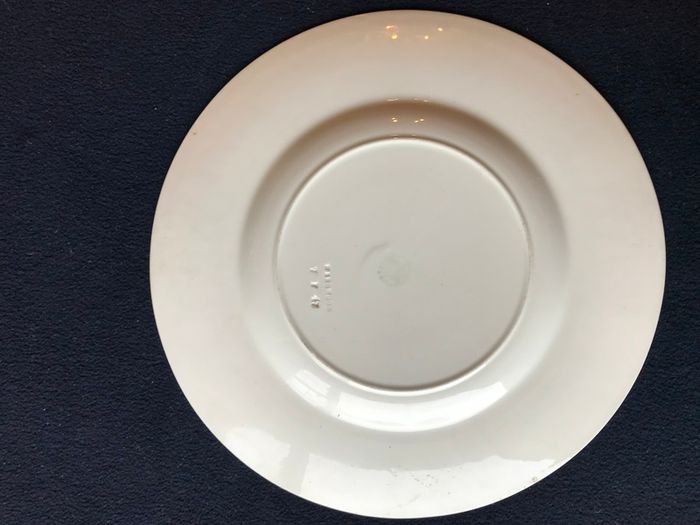 Wedgewood Cream Embossed Plate