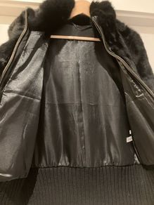 Rabbit fur jacket