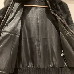 Rabbit fur jacket