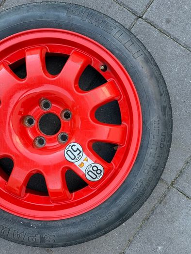 Spare wheel 135/80 R18 jaguar