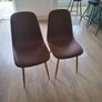 2 Jysk Dining Chairs Image 2