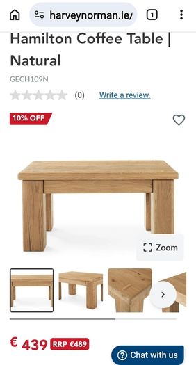 TV Table with 2 drawers and 2 shelves