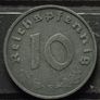 German third reich stamps and coin, 10 pfennig. Image 3